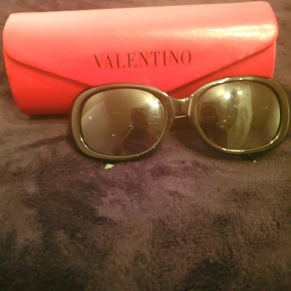 Valentino black prescription sunglasses